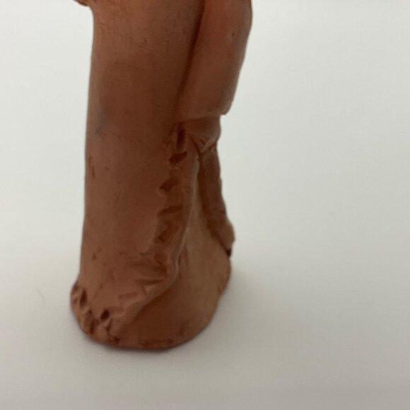 Vintage Handcrafted Art Terracotta Clay Mother & Child Figurine Sculpture*Read - Picture 10 of 15